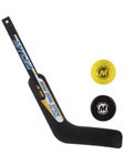 Mylec Mini Goalie Hockey Stick Set Black