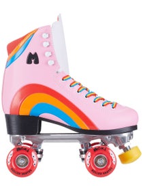 Moxi Rainbow Rider Skates Pink Heart  4.0