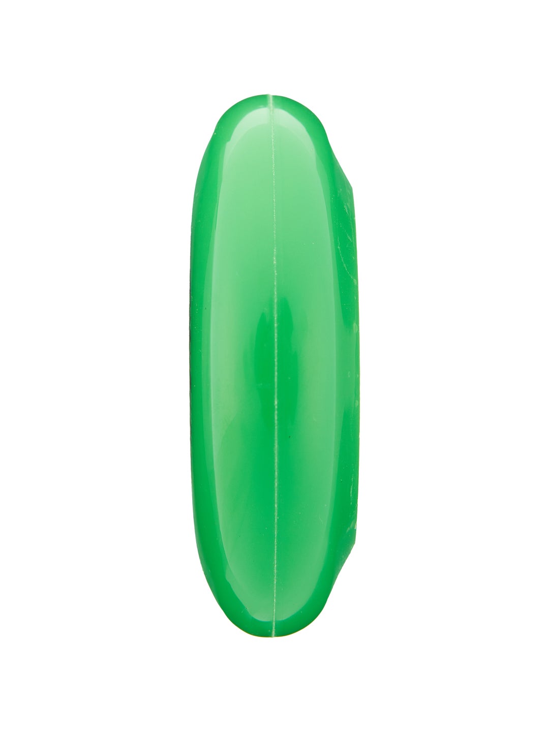 Profile view of an inline skate wheel that features a full profile