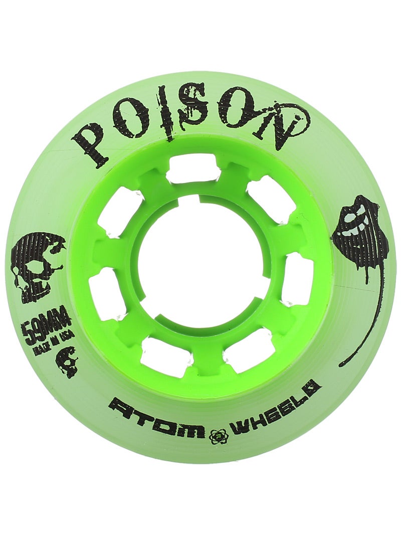 ATOM Poison Roller Derby Skate Wheels 
