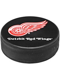 NHL Classic Logo Ice Puck Detroit Red Wings