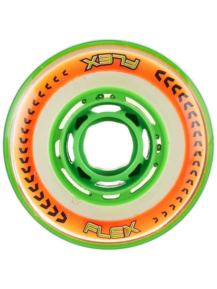 Revision Wheel Inline Roller Hockey Flex Soft Green/Orange 80mm 76A