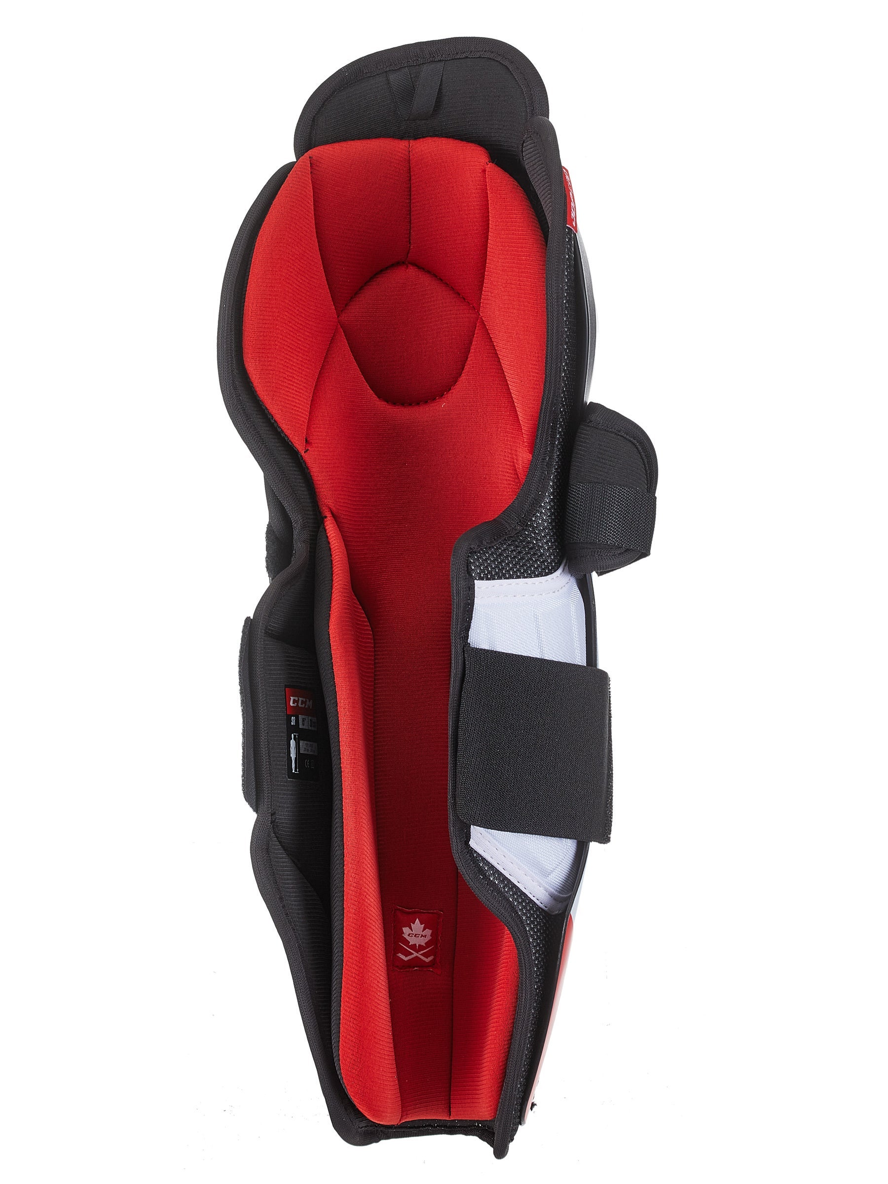 CCM Jetspeed FT-350 Junior Shin guards 11" Inch Level 3 New NWOT 28 cm 