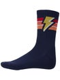 Sock It to Me Athletic Ribbed Crew Socks