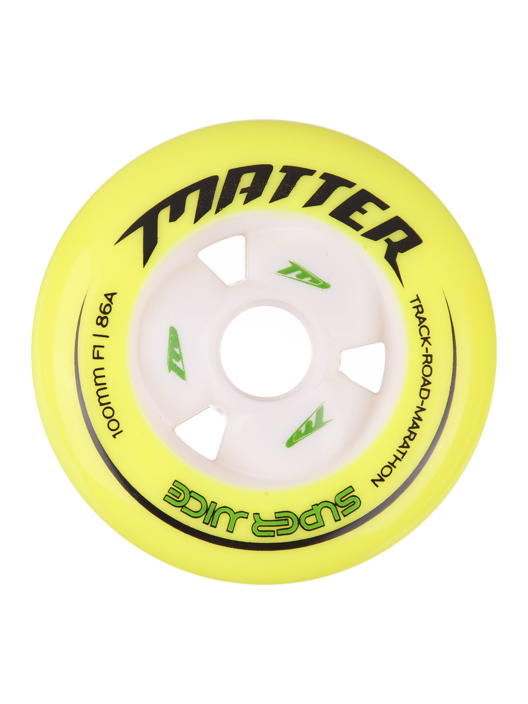 Matter One20five NEW! 125 mm F0 inline skating wheels...set of 6 