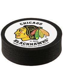 NHL Team Logo Foam Puck Chicago Blackhawks