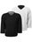 Sherwood SW300 Reversible Hockey Jersey - Black/White