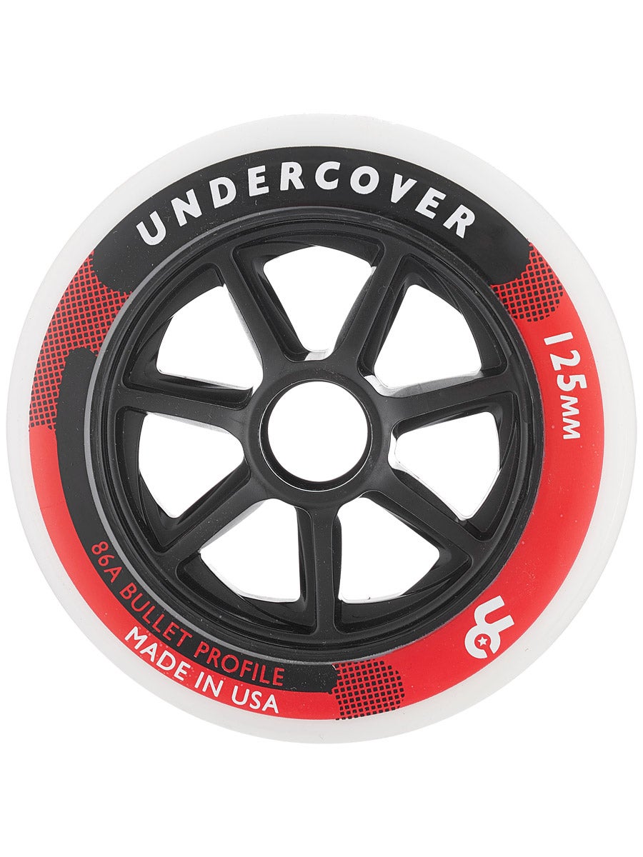 4x Undercover Team Sydney II Wheels 55mm 90A Aggressive Inline Skate Rollen USA 