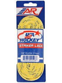 A&R USA Hockey Skate Laces Unwaxed  