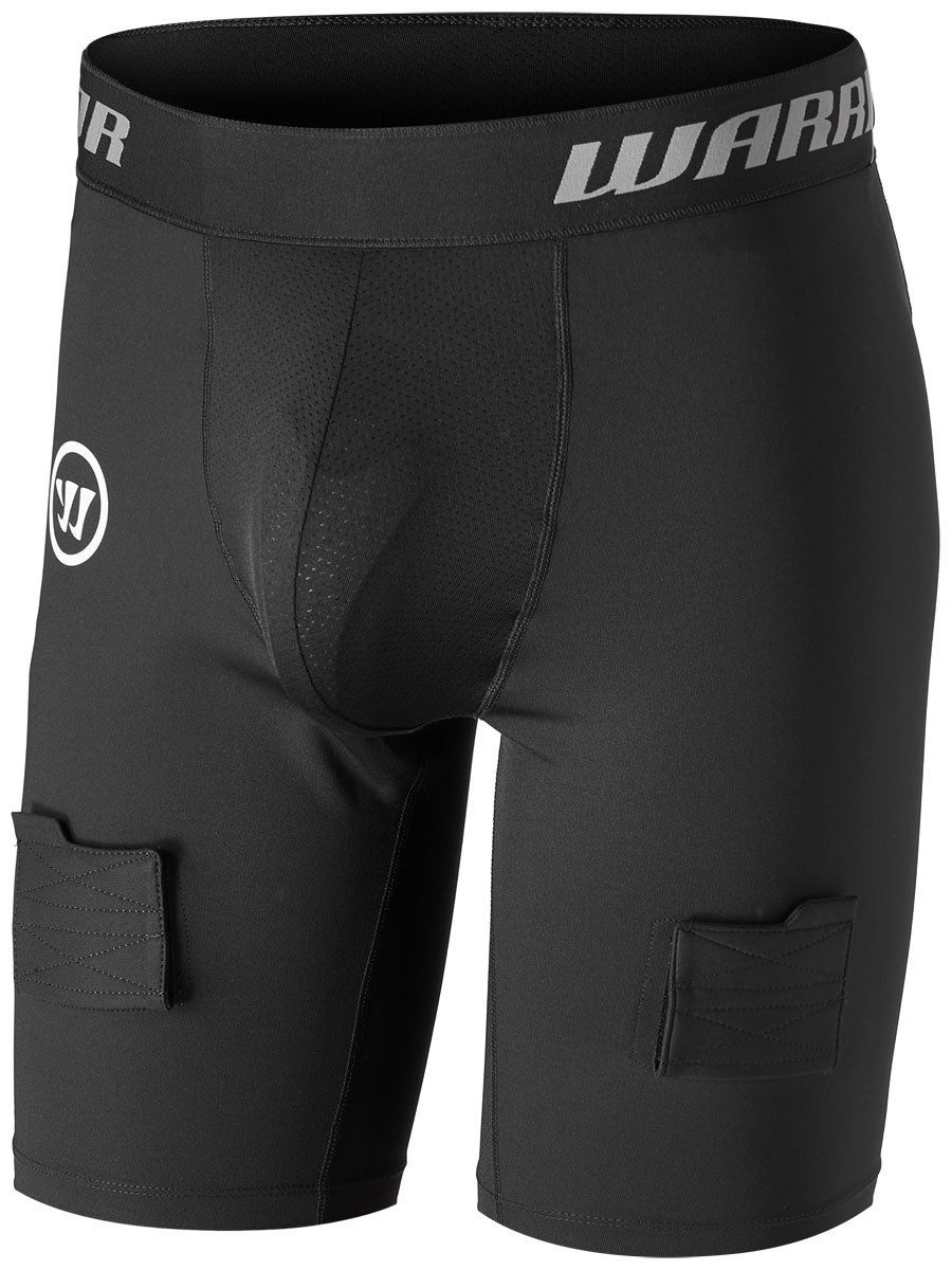 Winnwell Men's Hockey Jock Short Mesh Size Choices With Flex Cup Included Black 