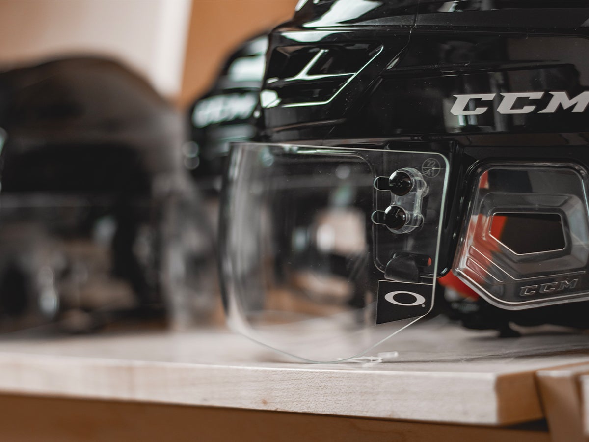 How to Size and Select a Hockey Visor Ice Warehouse