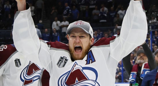 Avalanche take Nathan MacKinnon with the top pick in the NHL Draft