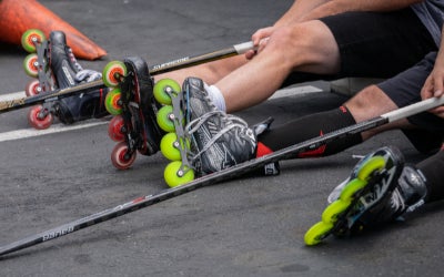 Outdoor Hockey Wheels graphic