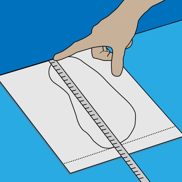 Measuring Your Foot Image