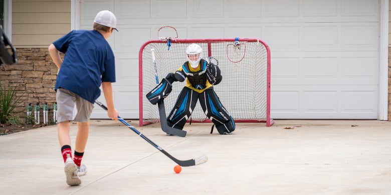 Hockey at Home graphic