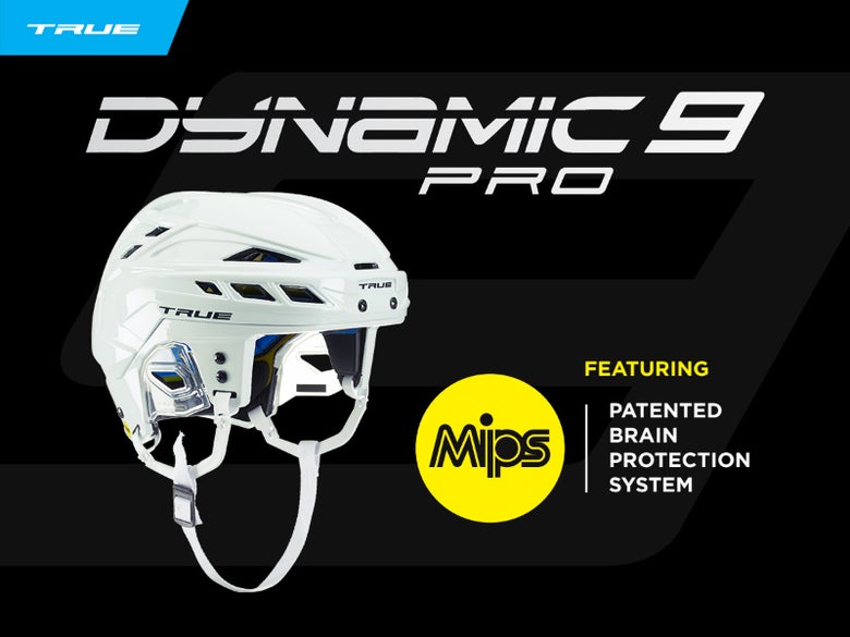 True Dynamic 9 Pro Helmet featuring patented brain protection system