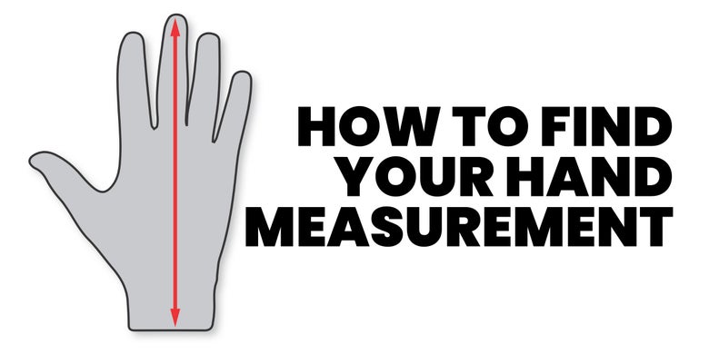 How to Find Your Hand Measurement Graphic
