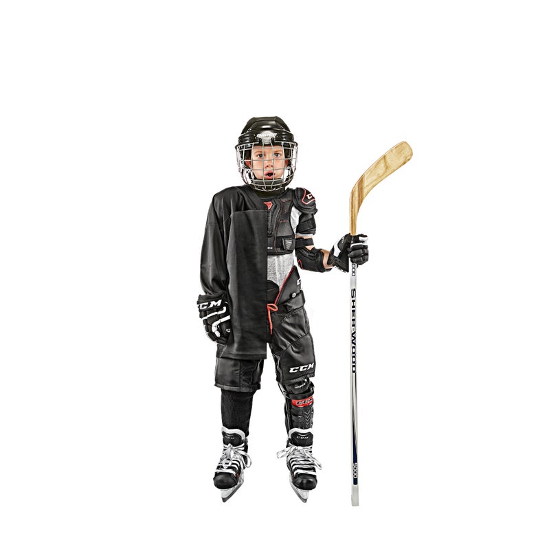 Hockey Player Graphic