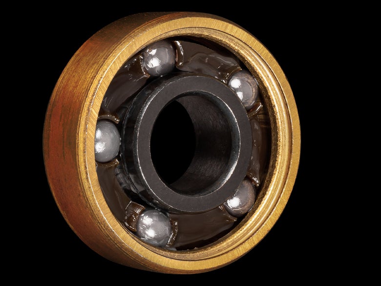 Uncovered standard skate bearing 