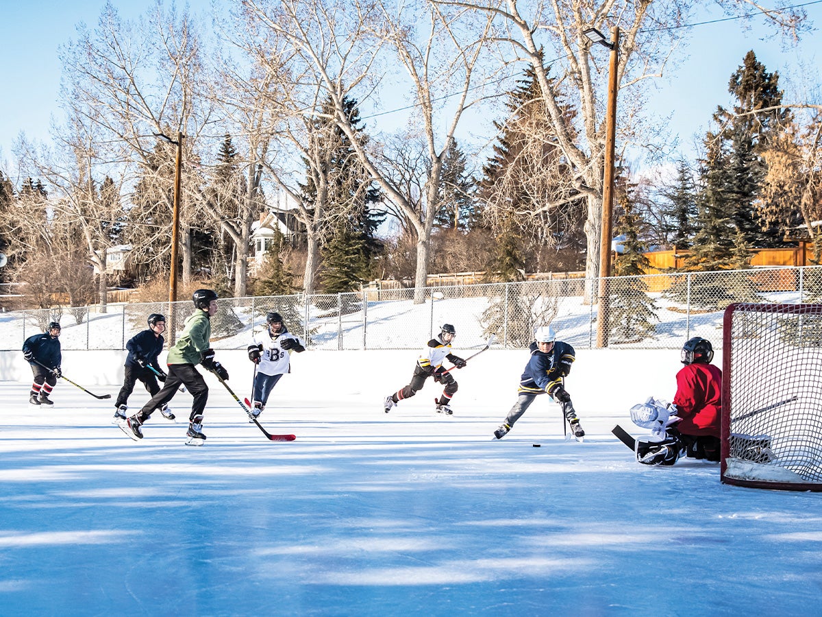 Top Gear for Pond Hockey Ice Warehouse